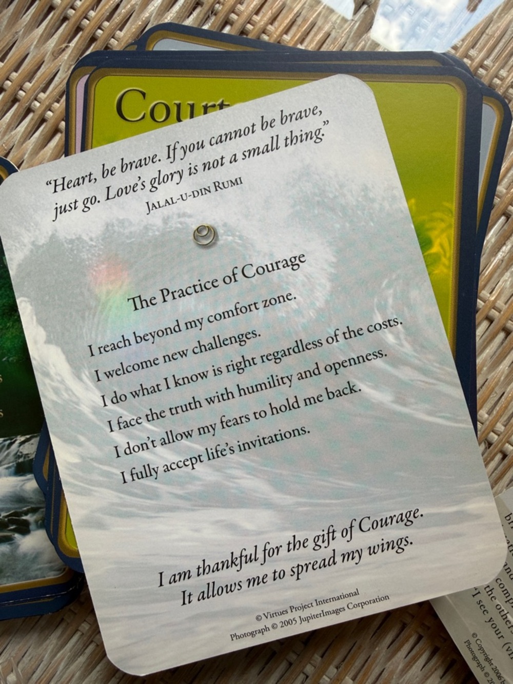 Virtues Project Reflection Card Set - Picture 5 of 6